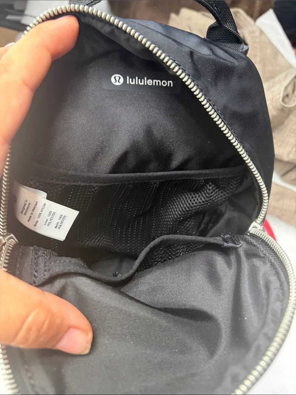 Lululemon City Adventurer Backpack Micro 3L, Black